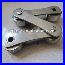 Large pitch ss 316 roller chain Factory